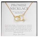Sterling Silver Promise Ring Necklace