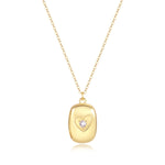 Isabella Rectangle Locket Necklace