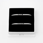 Engraved Rope Bracelet Set