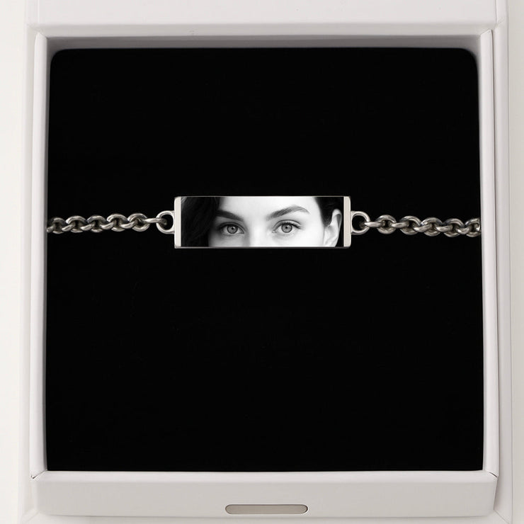 Personalized Eye Photo Bracelet