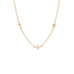 Dainty Trio Pendant Necklace