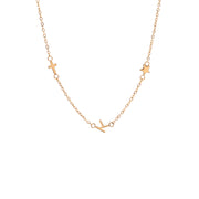 Dainty Trio Pendant Necklace