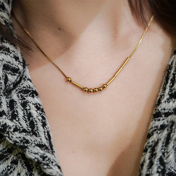 Morse Code Necklace