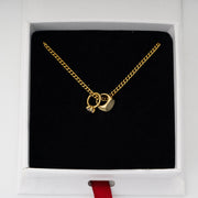 Mini Promise Ring Necklace