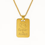 Custom Handwriting Pendant Necklace