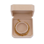 Sterling Silver Projection Bracelet Set