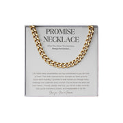 Sterling Silver Promise Necklace