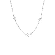 Dainty Trio Pendant Necklace