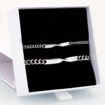 Infinity Engraved Bracelet Set
