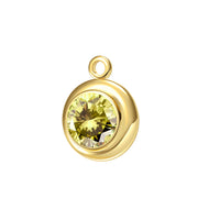 Permanent Bracelet Birthstone Charm