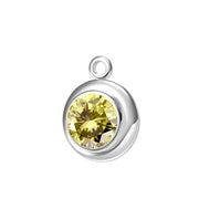 Permanent Bracelet Birthstone Charm