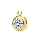 Permanent Bracelet Birthstone Charm