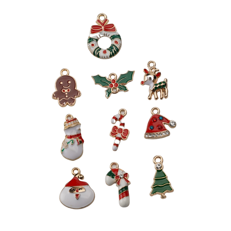 10 Christmas Charm Pack