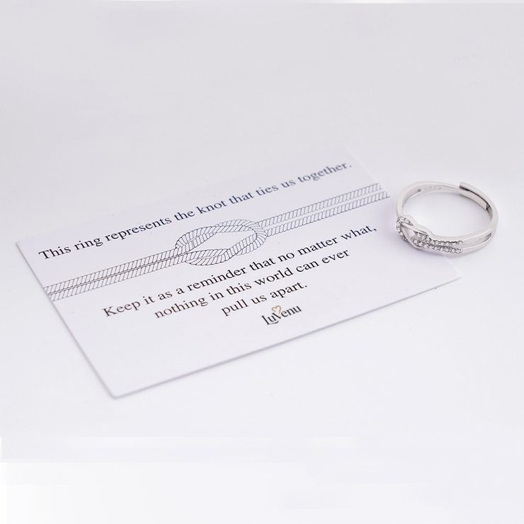 Sterling Silver Knot Ring