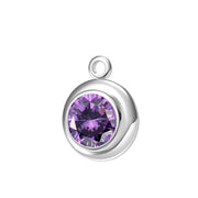 Permanent Bracelet Birthstone Charm