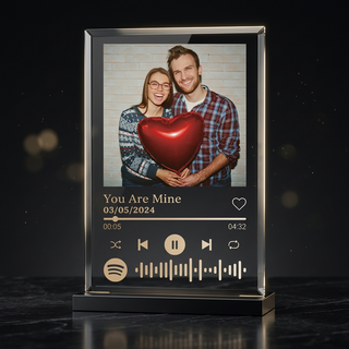 Custom Spotify Plaque with Photo & Song