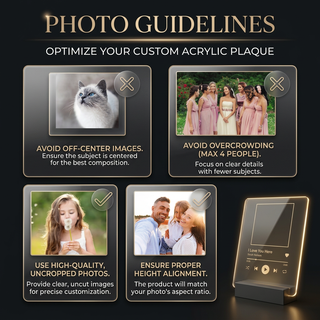 Custom Spotify Plaque with Photo & Song