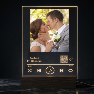 Custom Spotify Plaque with Photo & Song