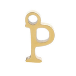 Permanent Bracelet Letter Charm