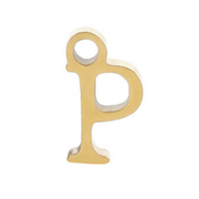 Permanent Bracelet Letter Charm