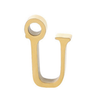 Permanent Bracelet Letter Charm