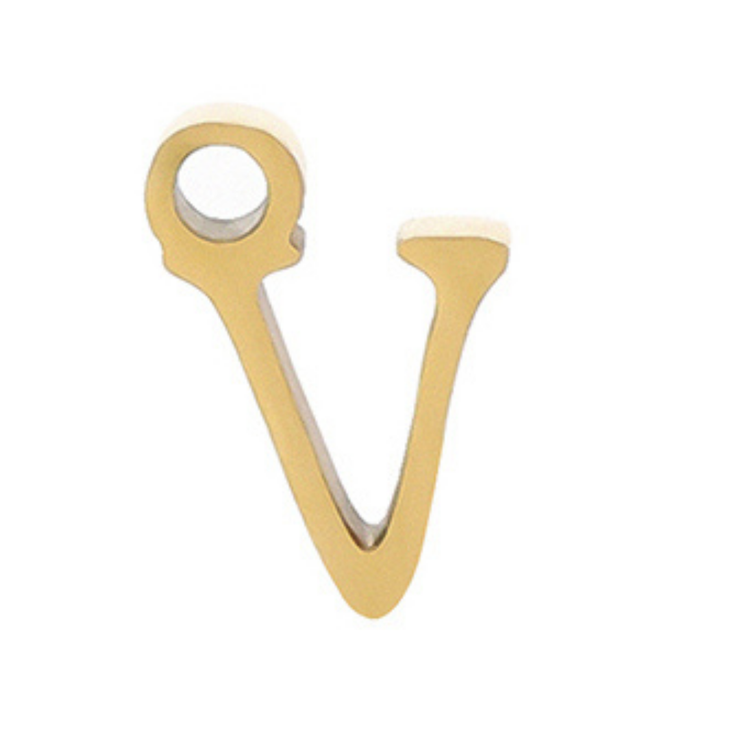 Permanent Bracelet Letter Charm