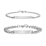 Engraved Bracelet Set