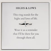 Highs & Lows Ring