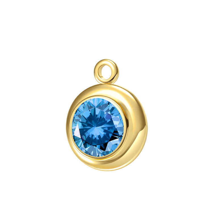 Permanent Bracelet Birthstone Charm