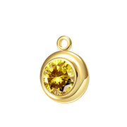 Permanent Bracelet Birthstone Charm