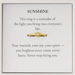 Sunshine Ring