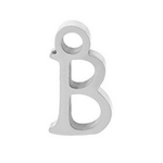 Permanent Bracelet Letter Charm