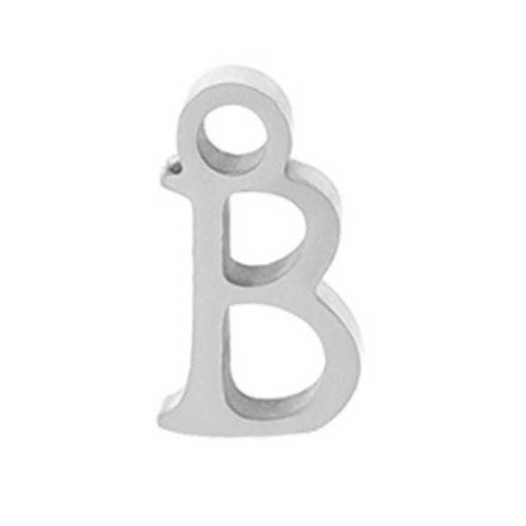 Permanent Bracelet Letter Charm