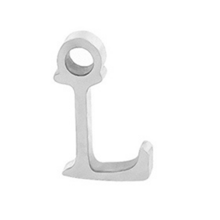Permanent Bracelet Letter Charm