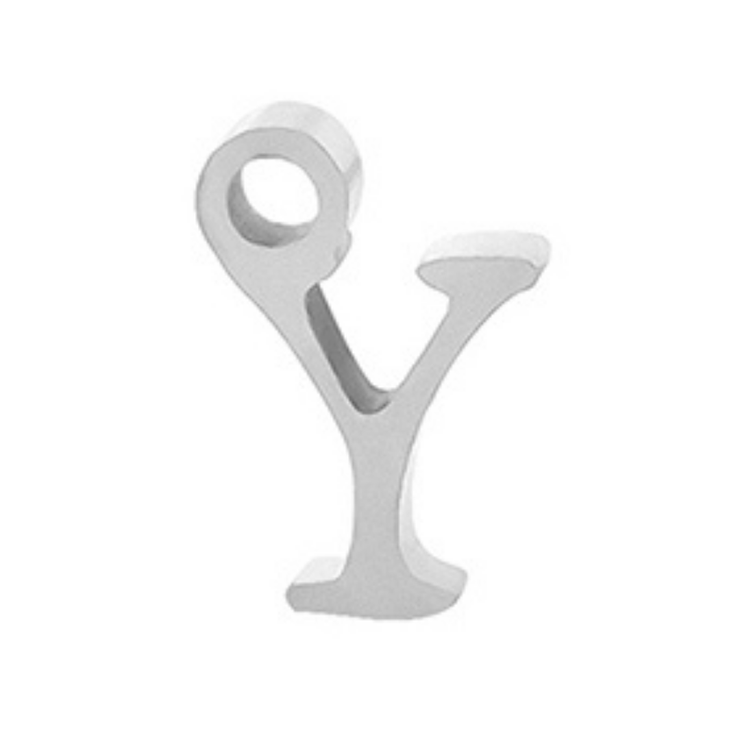 Permanent Bracelet Letter Charm