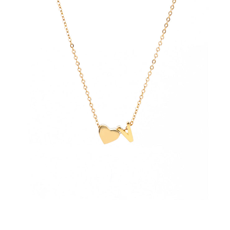Initial Pendant Necklace