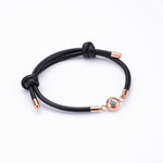 Leather Projection Bracelet
