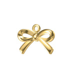 Permanent Bracelet Bow Charm