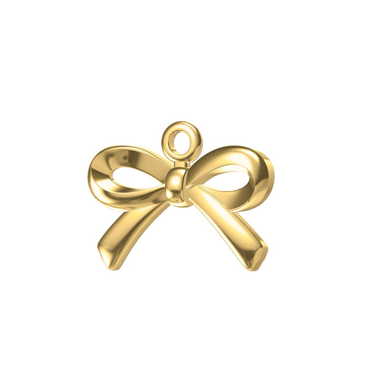 Permanent Bracelet Bow Charm