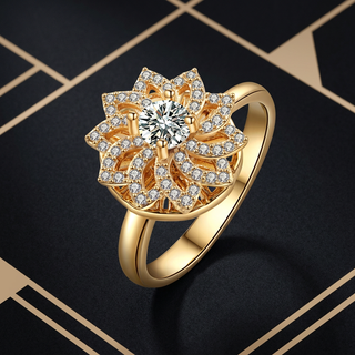Calm Touch Spinner Ring