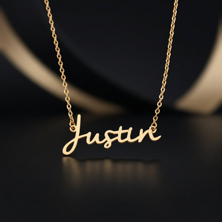 Name Plate Necklace