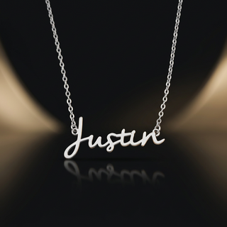 Name Plate Necklace