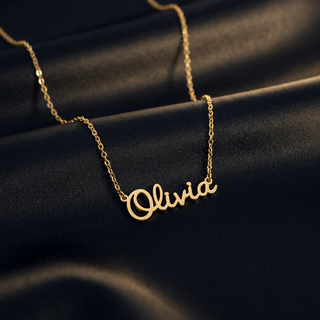 Name Plate Necklace