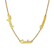 Custom Multi Name Necklace