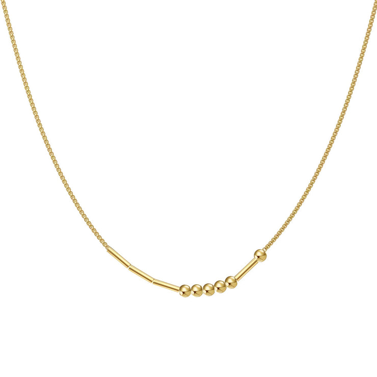 Morse Code Necklace