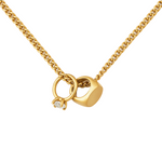 Mini Promise Ring Necklace
