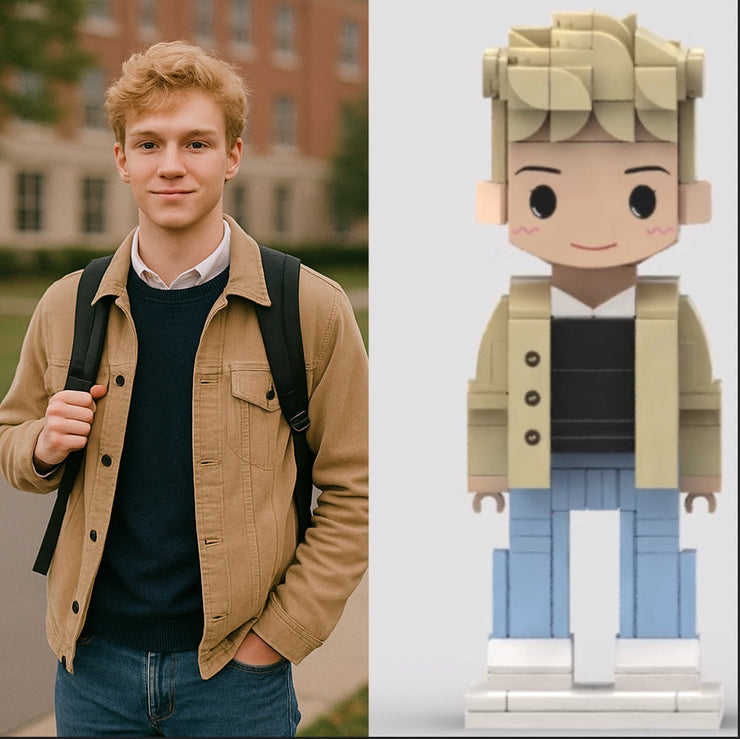 Luvenu Custom Brick Figure