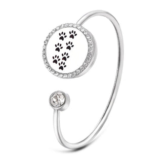 Aromatherapy Diffuser Bracelet with Essential Oil Locket