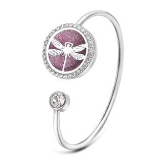 Aromatherapy Diffuser Bracelet with Essential Oil Locket