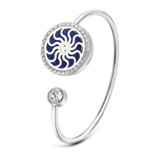 Aromatherapy Diffuser Bracelet with Essential Oil Locket